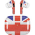 United Kingdom Flag Distressed AirPods Skins